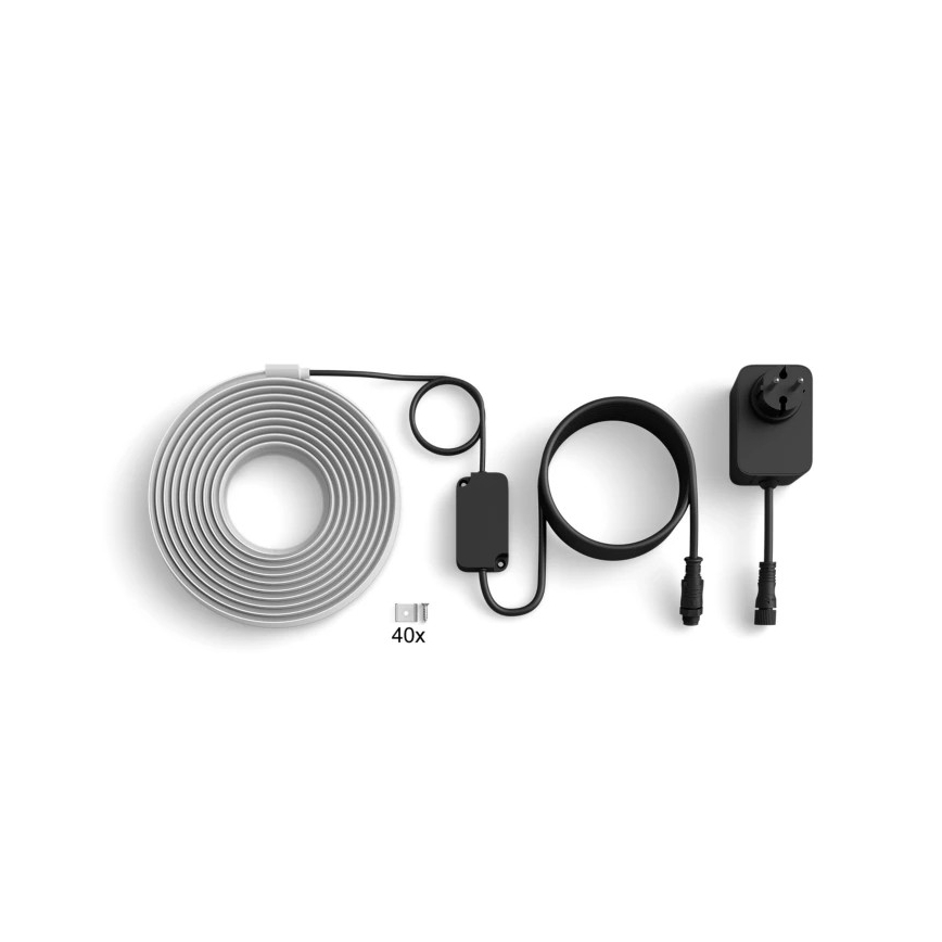 Philips - Striscia LED RGBW dimmerabile per esterni Hue FLUX 10m LED/30W/230V 2200-6500K IP67