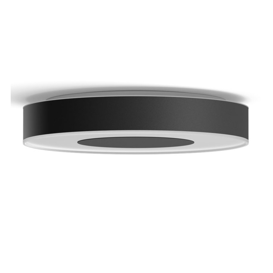 Philips - LED RGB dimmbare Deckenleuchte Hue INFUSE LED/52,5W/230V 2000-6500K Ø 425 mm schwarz