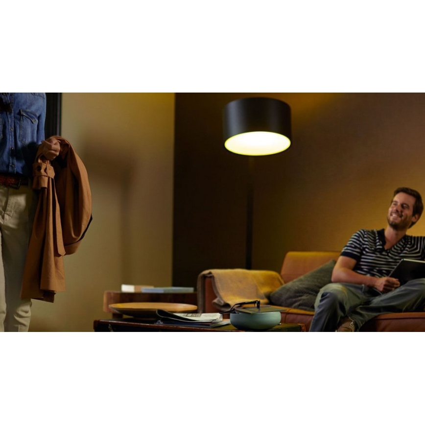 Philips Hue Starter-Set WHITE 3xE27/9W 2700K + Hue Bridge und Dimmschalter