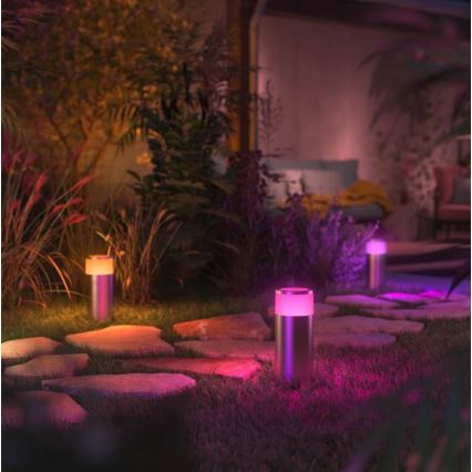 Philips - Lampada da esterno LED RGBW dimmerabile Hue CALLA LED/8W/230V IP44