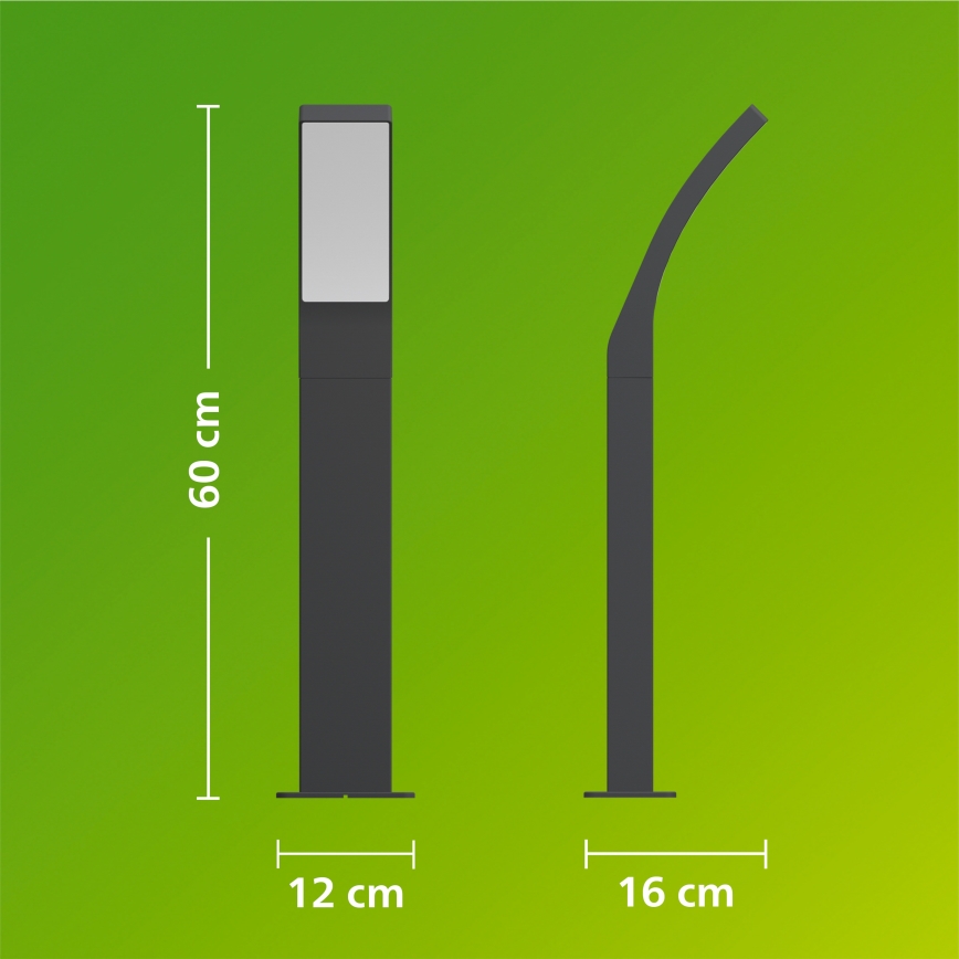 Philips - Lampada da esterno SPLAY LED/4,3W/230V 2700K 60 cm IP44