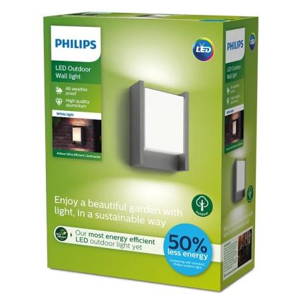 Philips - Lampada da parete LED da esterno LED/3,8W/230V 3000K IP44