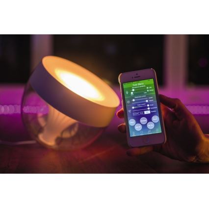 Philips - Lampada da tavolo LED RGB Hue IRIS LED/10W/230V bianco