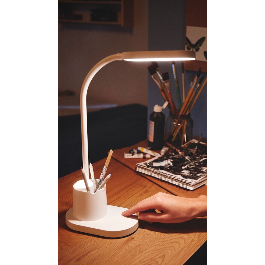 Philips - Lampada da tavolo LED touch dimmerabile BUCKET LED/7W/5V 3000/4000/5700K CRI 90