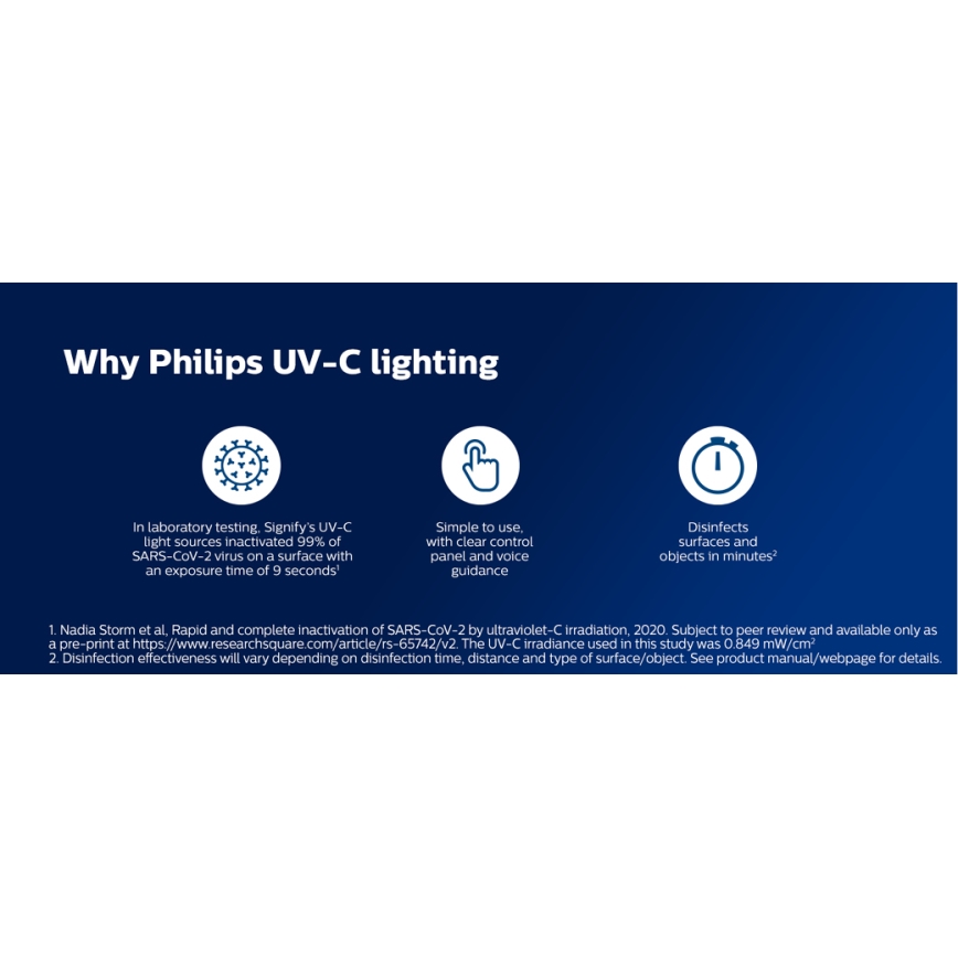 Philips - Lampada germicida con sensore UV-C/24W/230V