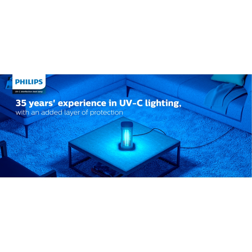 Philips - Lampada germicida con sensore UV-C/24W/230V