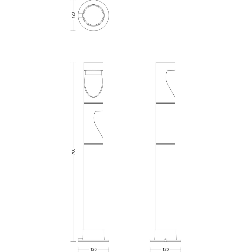 Philips - Lampada LED da esterno GARDENLINK DESI LED/1,5W/24V 2700K IP44