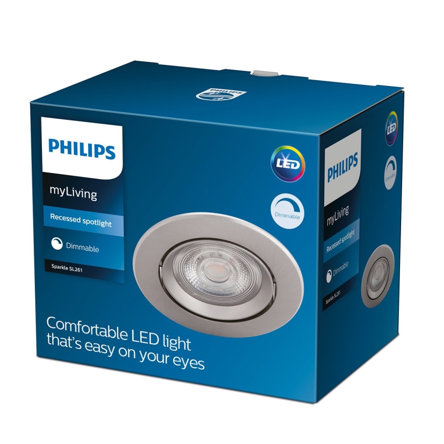 Philips - Lampada LED da incasso dimmerabile LED/5W/230V 2700K