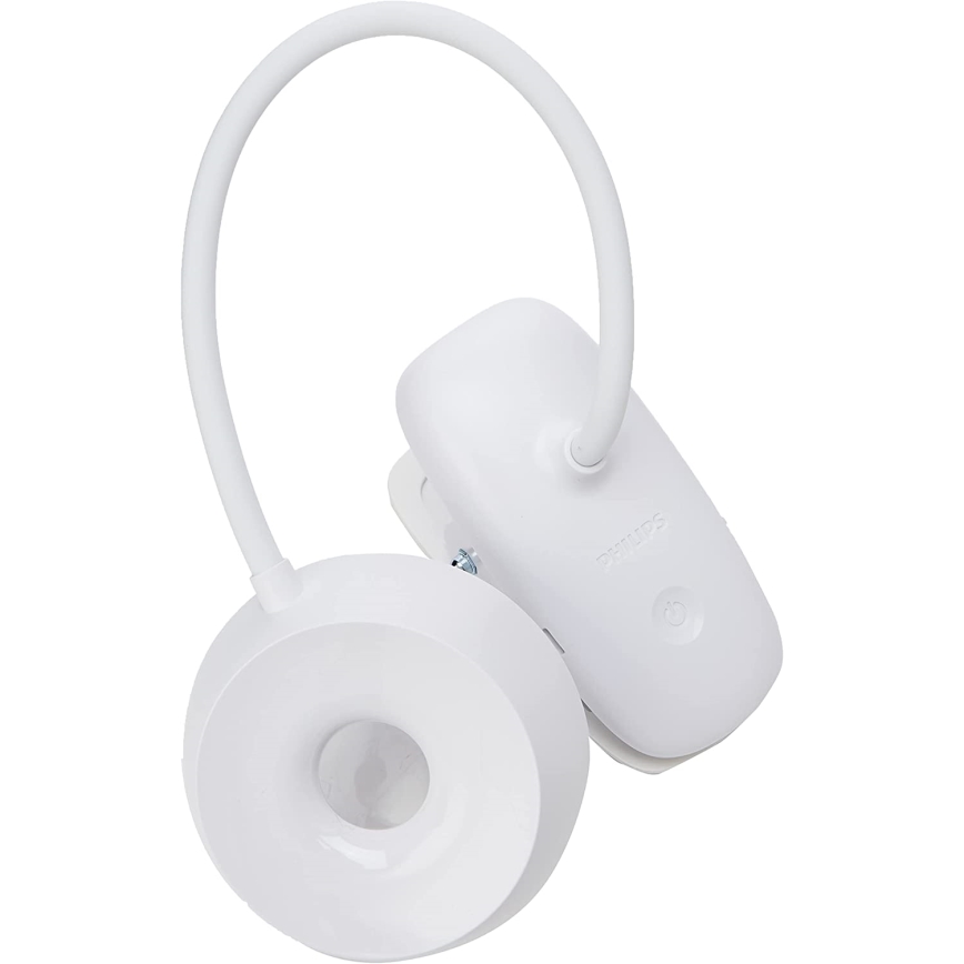 Philips - Lampada LED dimmerabile con clip DONUTCLIP LED/3W/5V CRI 90 bianco
