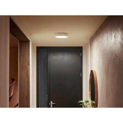 Philips - Plafoniera LED dimmerabile Hue LED/9,6W/230V 2200–6500K Ø 261 mm bianco + telecomando