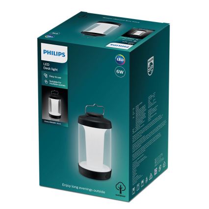 Philips - Lampada portatile LED dimmerabile CIERO LED/6W/5V IP54