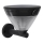 Philips - Lampada solare da parete a LED con sensore KYNA LED/3,8W/3,7V 800 mAh 2700K IP44 nera