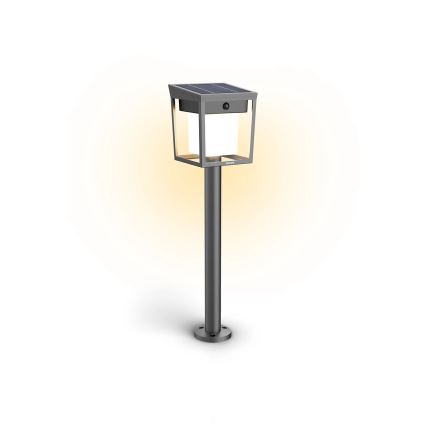 Philips - Lampada solare LED con sensore BLAISE LED/1,5W/3,7V 2600 mAh 3000K IP44