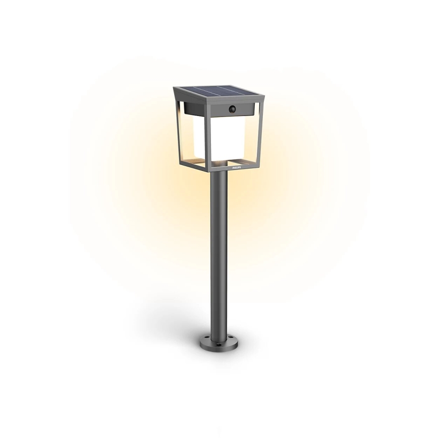 Philips - Lampada solare LED con sensore BLAISE LED/1,5W/3,7V 2600 mAh 3000K IP44