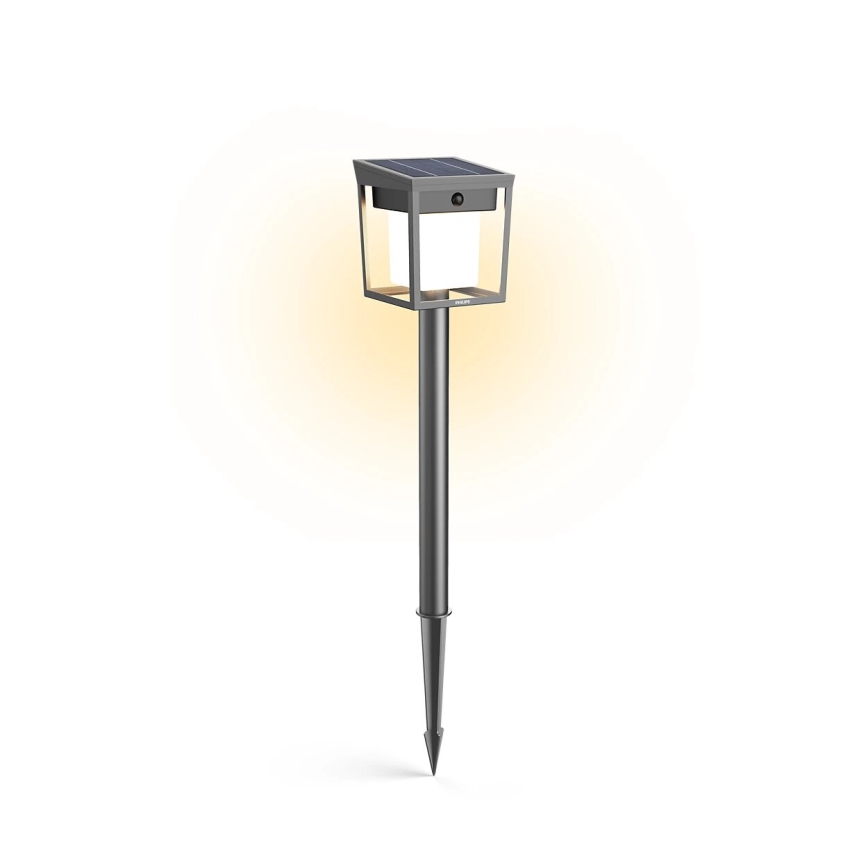 Philips - Lampada solare LED con sensore BLAISE LED/1,5W/3,7V 2600 mAh 3000K IP44