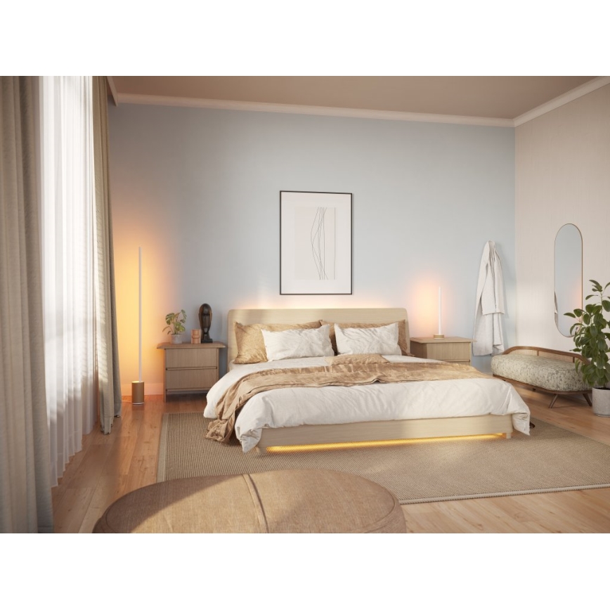 Philips - Lampadaire RGBW à intensité variable SIGNE LED/29W/230V 2000-6500K beige