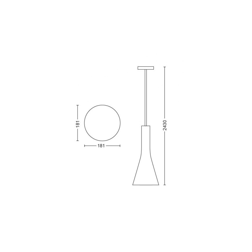 Philips - Lampadario LED dimmerabile su filo Hue EXPLORE 1xE27/6W/230V 2200-6500K