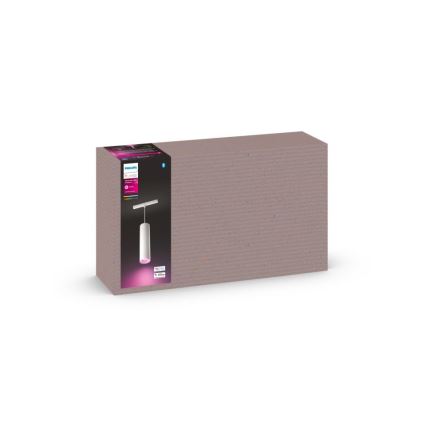 Philips - Lampadario LED RGB dimmerabile su corda per binario Hue PERIFO LED RGB/5,2W/24V 2000-6500K