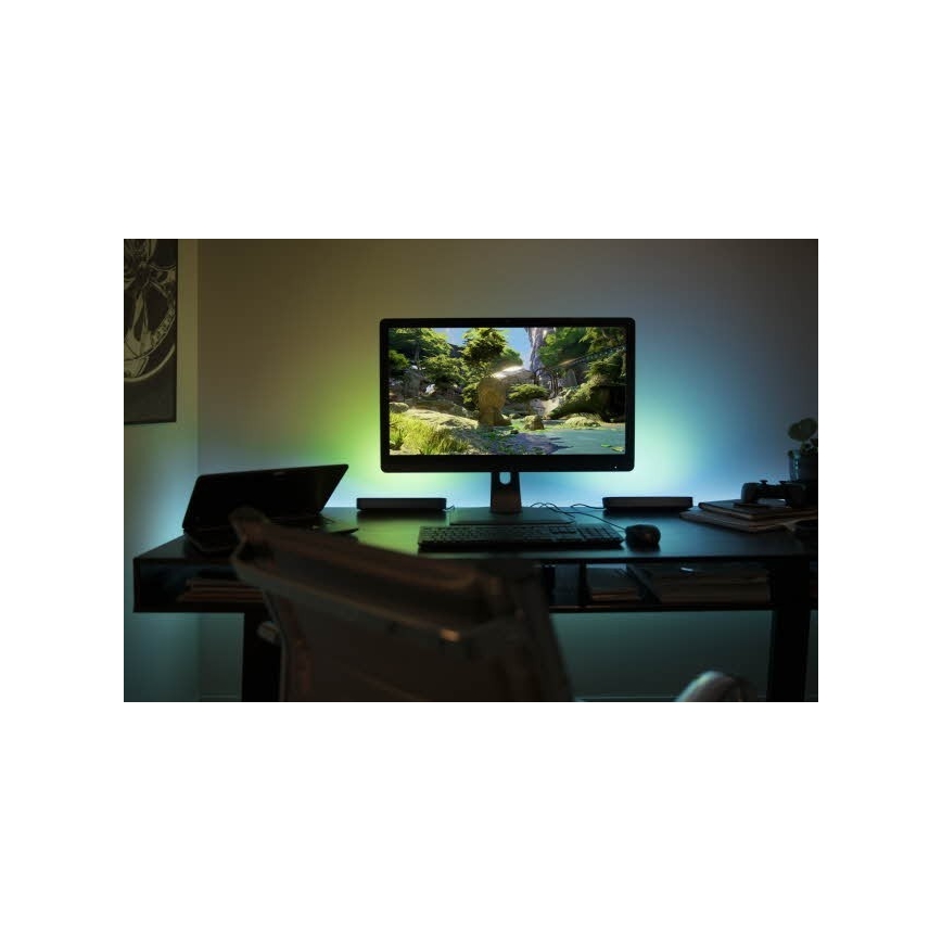 Philips - Lampe de bureau LED RVB à intensité variable Hue PLAY LED/6W/230V