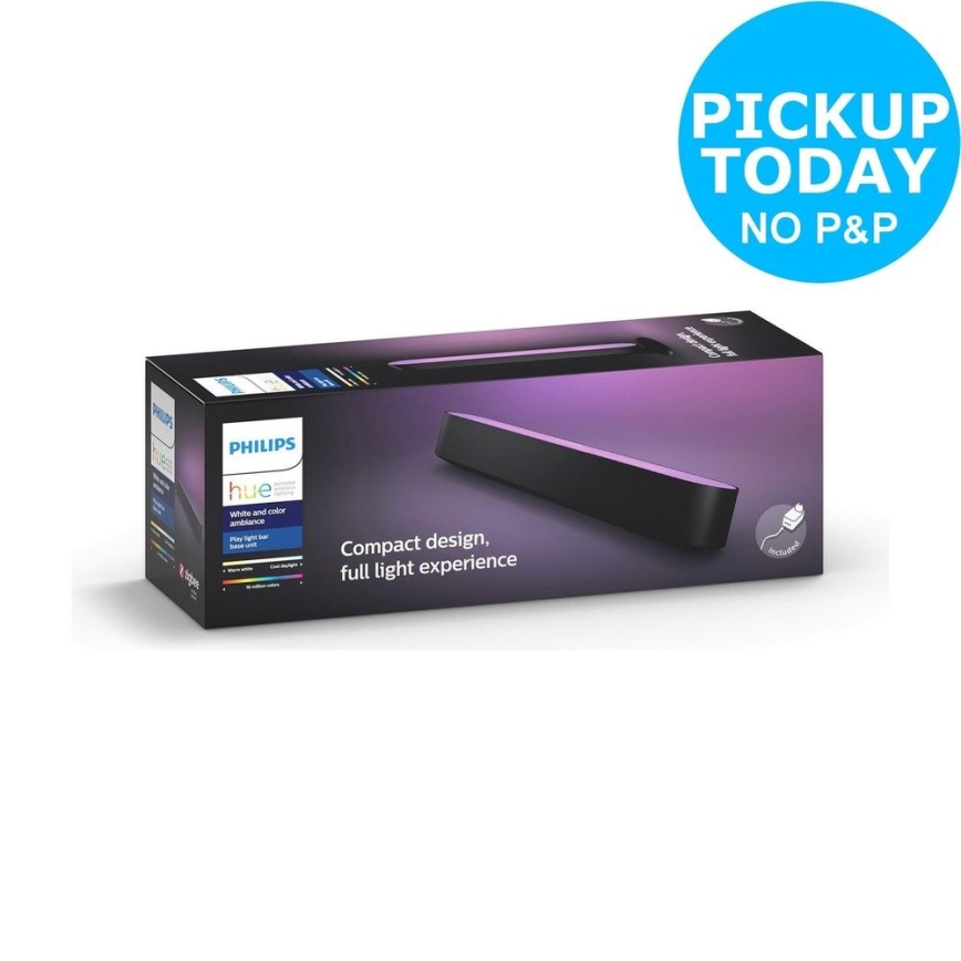 Philips - Lampe de bureau LED RVB à intensité variable Hue PLAY LED/6W/230V