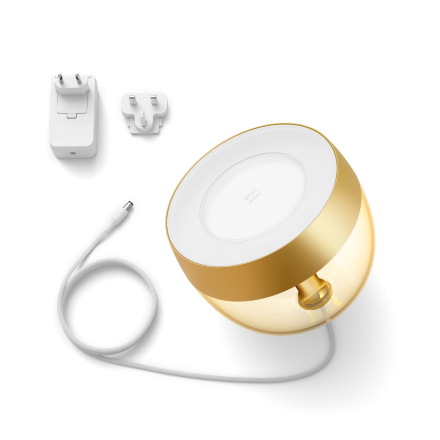 Philips - Lampe de table LED RVB à intensité variable Hue IRIS LED/8,2W/230V 2000-6500K dorée