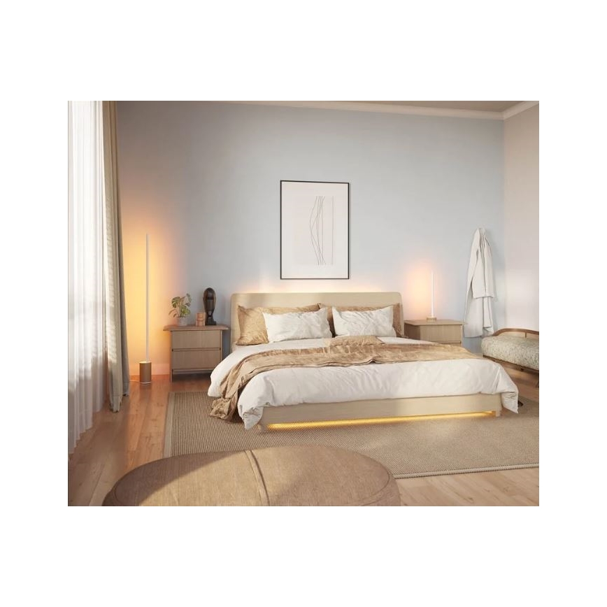 Philips - Lampe de table LED RVBW à intensité variable Hue SIGNE LED/11,8W/230V 2000-6500K