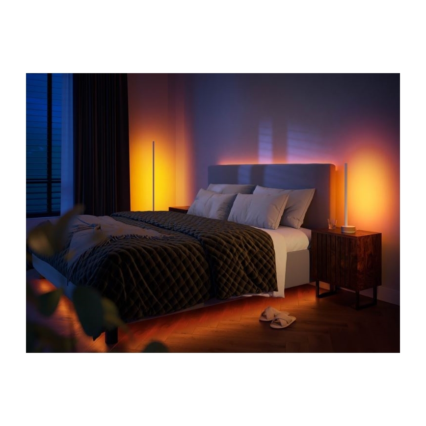 Philips - Lampe de table LED RVBW à intensité variable Hue SIGNE LED/11,8W/230V 2000-6500K