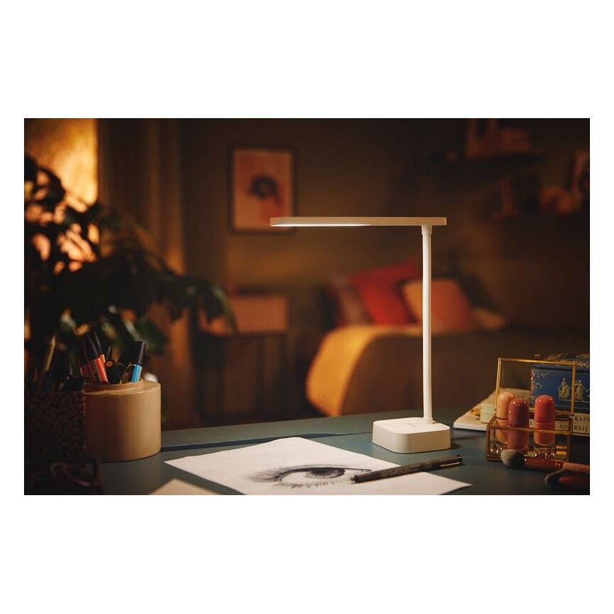 Philips - Lampe de table LED tactile à intensité variable TILPA LED/5W/5V