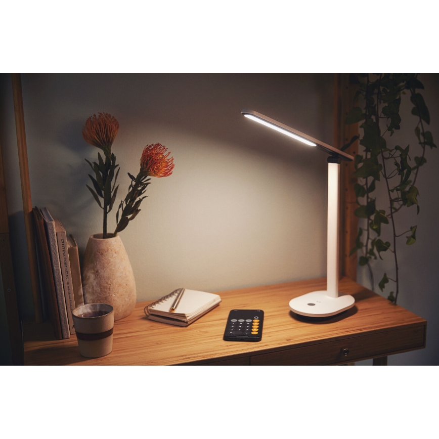 Philips - Lampe de table tactile à intensité variable IVORY LED/5W/5V 2700/3600/5000K CRI 90