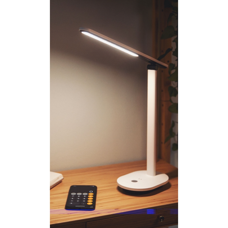 Philips - Lampe de table tactile à intensité variable IVORY LED/5W/5V 2700/3600/5000K CRI 90