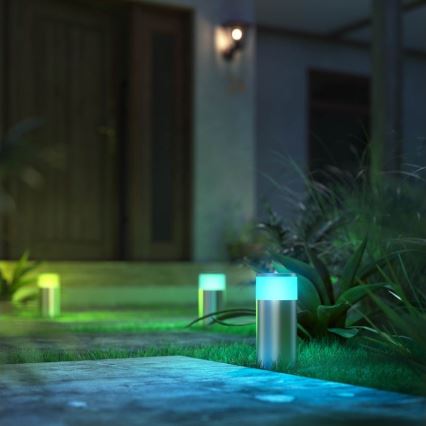 Philips - Lampe d'extérieur LED RGBW à intensité variable Hue CALLA LED/8W/230V IP44