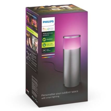 Philips - Lampe d'extérieur LED RGBW à intensité variable Hue CALLA LED/8W/230V IP44