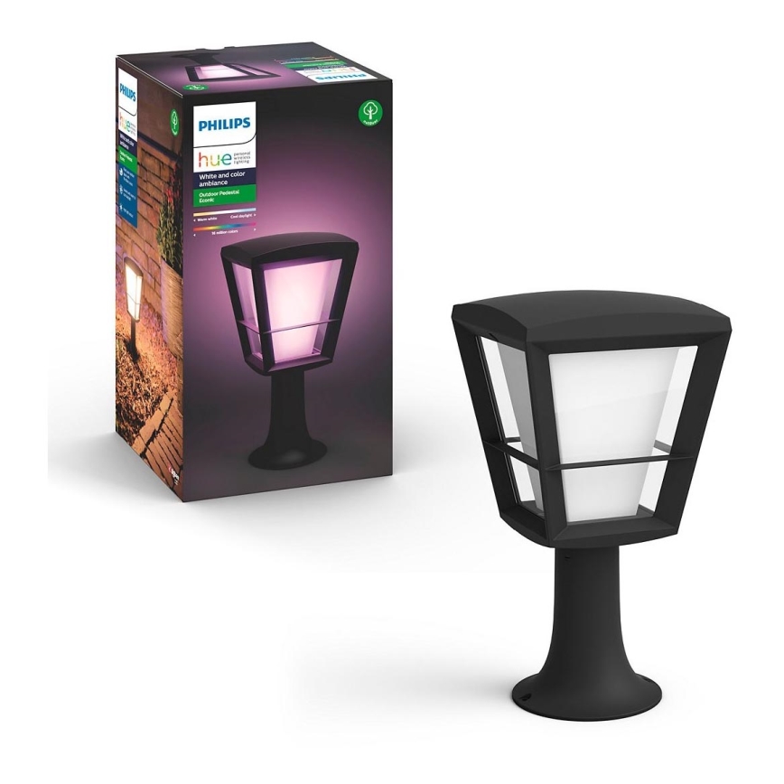 Philips - Lampe d'extérieur LED RVBW à intensité variable Hue ECONIC LED/15W/230V IP44