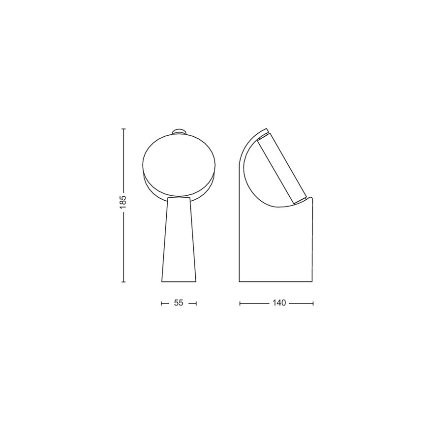 Philips - Lampe d'extérieur LED/7W/230V 4000K IP44
