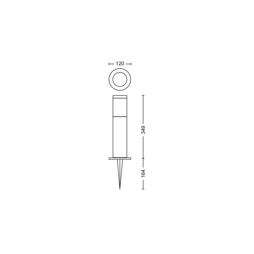 Philips - Lampe d'extérieur GARDENLINK LED/24W/230V 2700K IP44