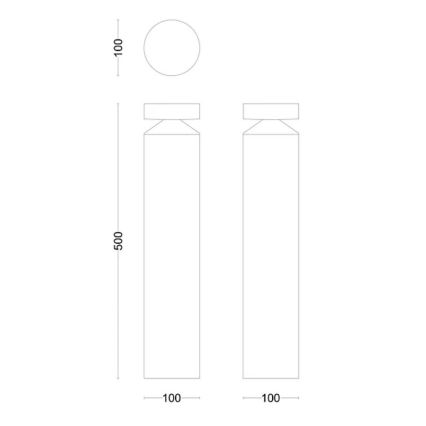 Philips - Lampe extérieure LAVEN LED/6W/230V 2700K IP44