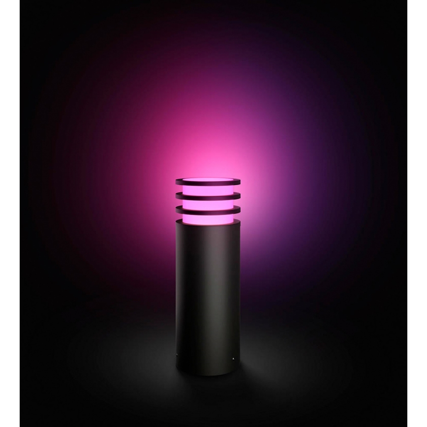 Philips - Lampe LED RGB d'extérieur dimmable Hue LUCCA 1xE27/8,1W/230V 40 cm 1000-20000K IP44