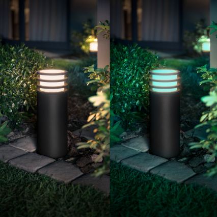 Philips - Lampe LED RGB d'extérieur dimmable Hue LUCCA 1xE27/8,1W/230V 40 cm 1000-20000K IP44