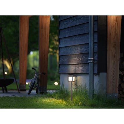 Philips - Lampe solaire avec détecteur BLAISE LED/1,5W/3,7V 3000K IP44
