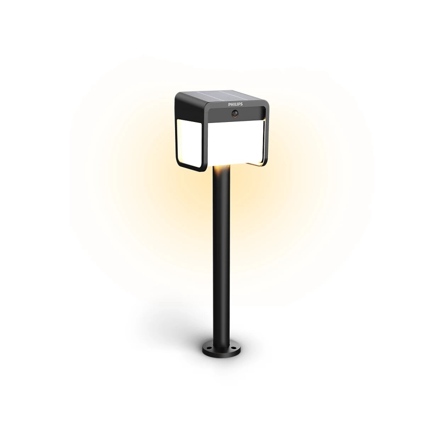 Philips - Lampe solaire avec détecteur EZRA LED/1,8W/3,7V 3000K IP44
