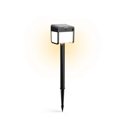 Philips - Lampe solaire avec détecteur EZRA LED/1,8W/3,7V 3000K IP44