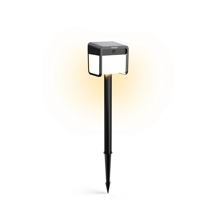 Philips - Lampe solaire avec détecteur EZRA LED/1,8W/3,7V 3000K IP44
