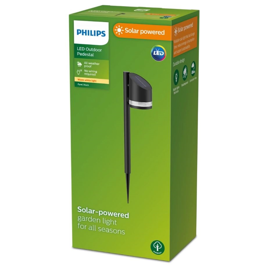 Philips - Lampe solaire FYCE LED/1,5W/3,7V 1200 mAh IP44