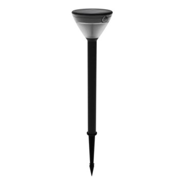 Philips - Lampe solaire LED avec capteur KYNA LED/3,8W/3,7V 800 mAh 2700K IP44 noir
