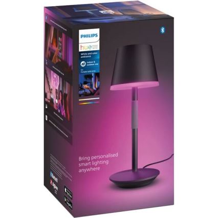 Philips-Lampe tactile d'extérieur à intensité variable RGBW Hue GO LED/6,2W/230V 2000-6500K IP54