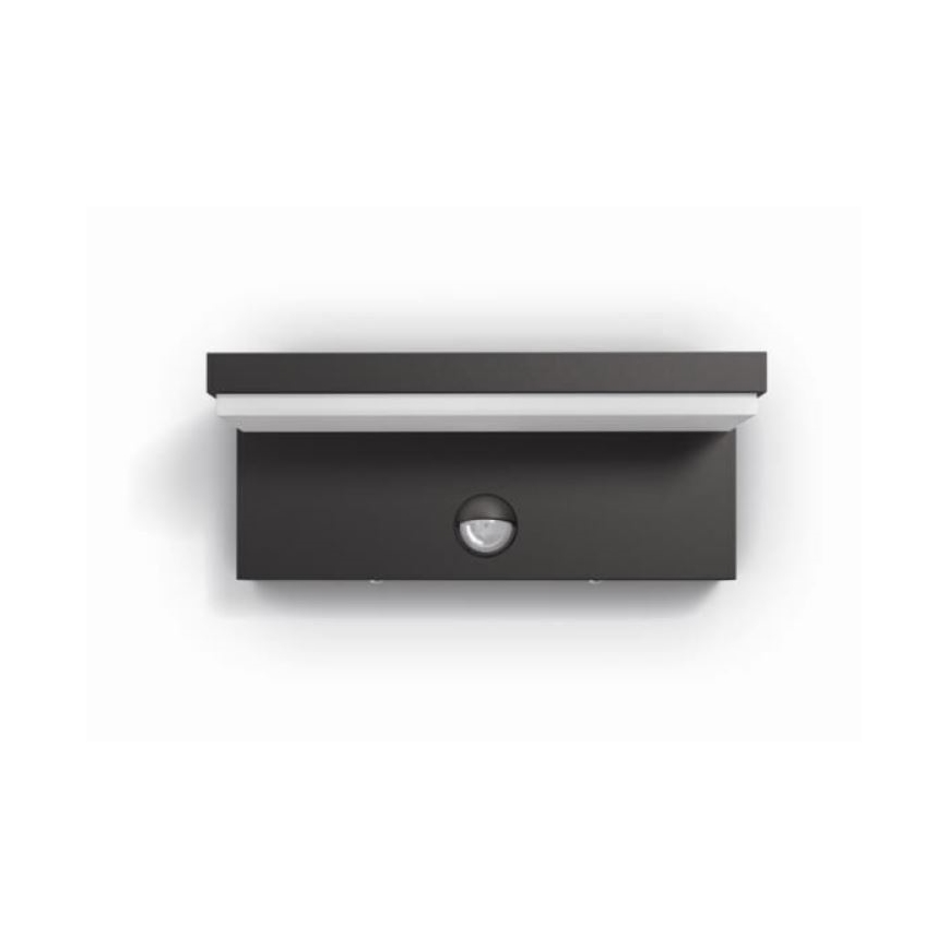 Philips - LED Applique da esterno con sensore BUSTAN LED/3,8W/230V 2700K IP44