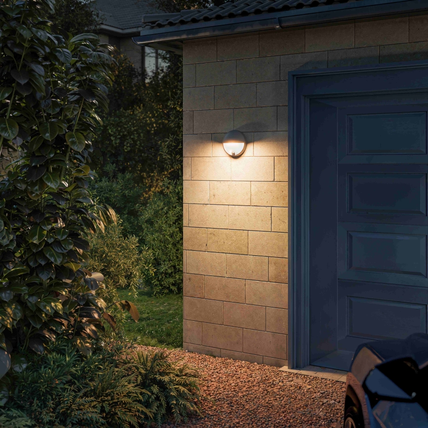 Philips - Lampada da parete per esterni con sensore CAPRICORN LED/4,3W/230V IP44