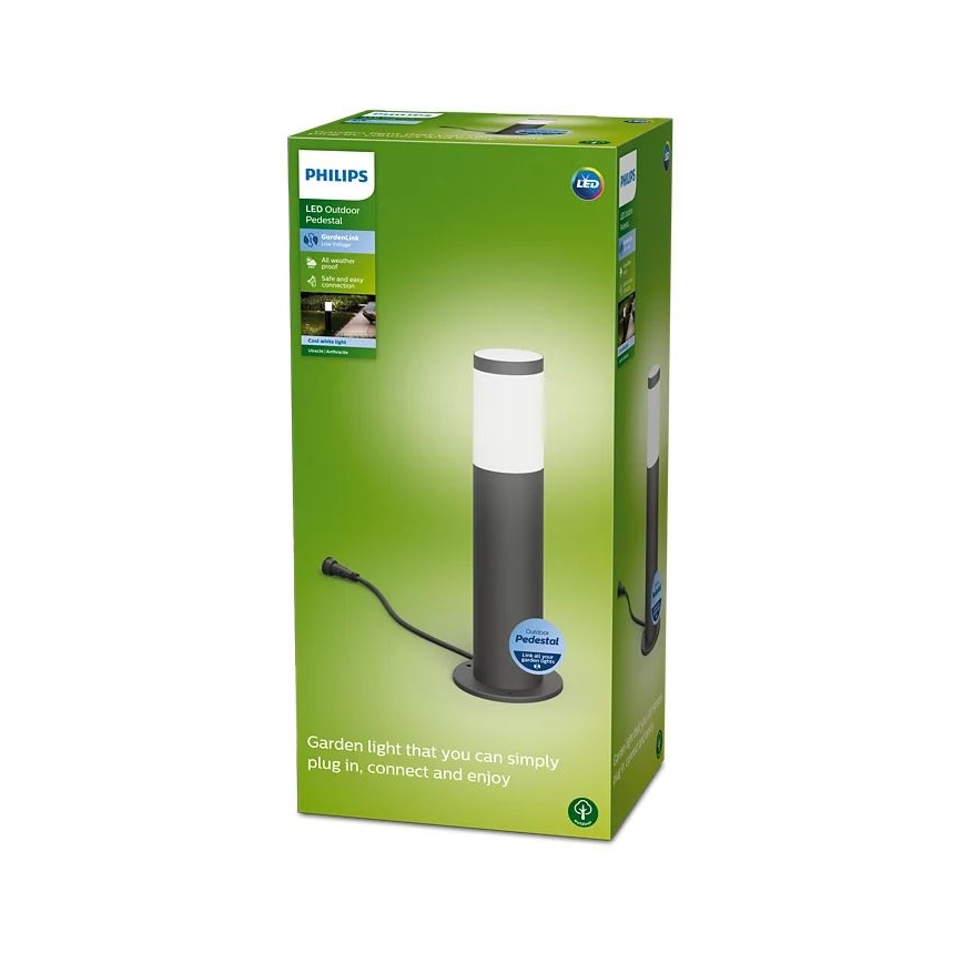 Philips – LED-Außenleuchte GARDENLINK LED/6W/12V 4000K IP44