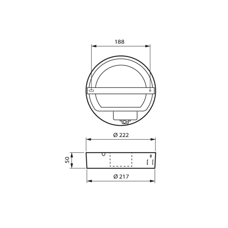 Philips - LED-Badezimmer-Deckenleuchte LED/21W/230V IP44 3000K