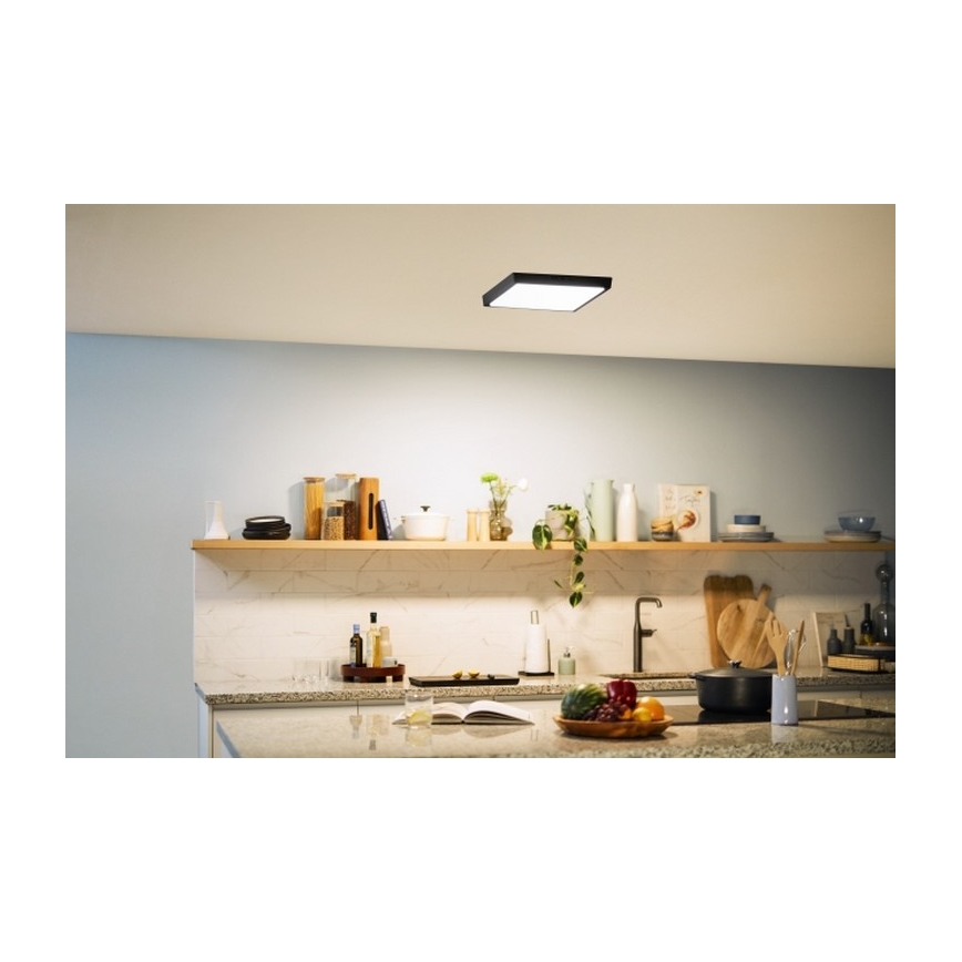 Philips - LED-Deckenleuchte LED/20W/230V 2700K schwarz